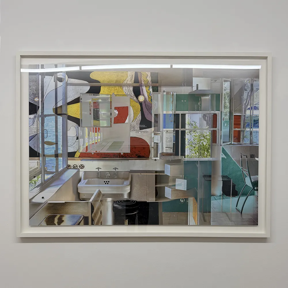 Vernissage zur Ausstellung von Stéphane Couturier in der Christophe Guye Galerie