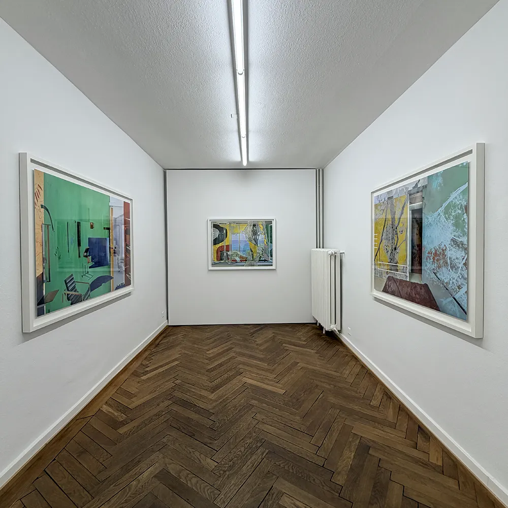 Vernissage zur Ausstellung von Stéphane Couturier in der Christophe Guye Galerie