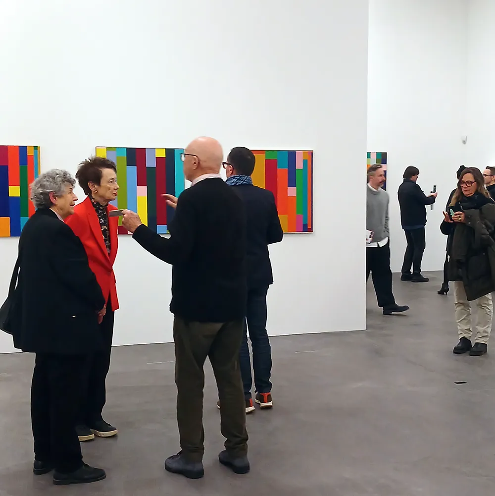 Richard Paul Lohse Vernissage Museum Haus Konstruktiv Zürich