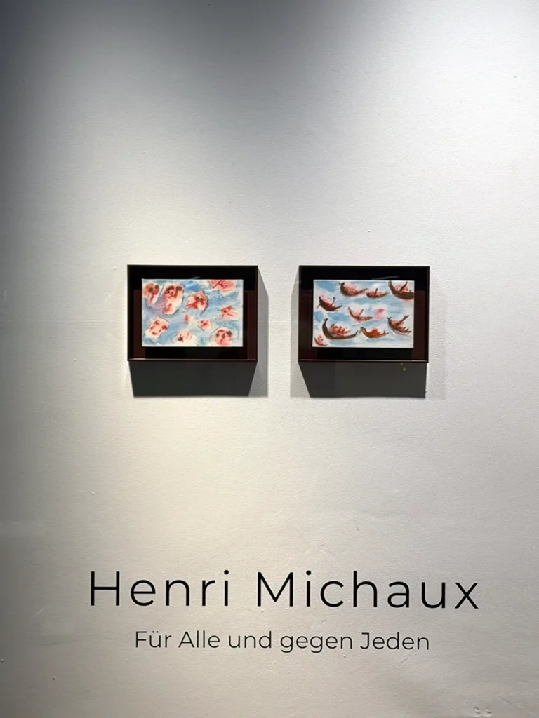 Henri Michaux - Für Alle und gegen Jeden - Galerie Haas Zürich