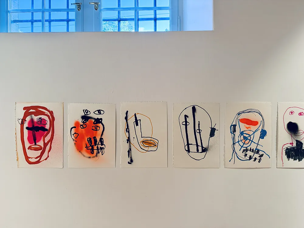 Vernissage und Art Party ECHOES OF THE SURFACE Attila Wittmer KUNSThouse H3o Zürich