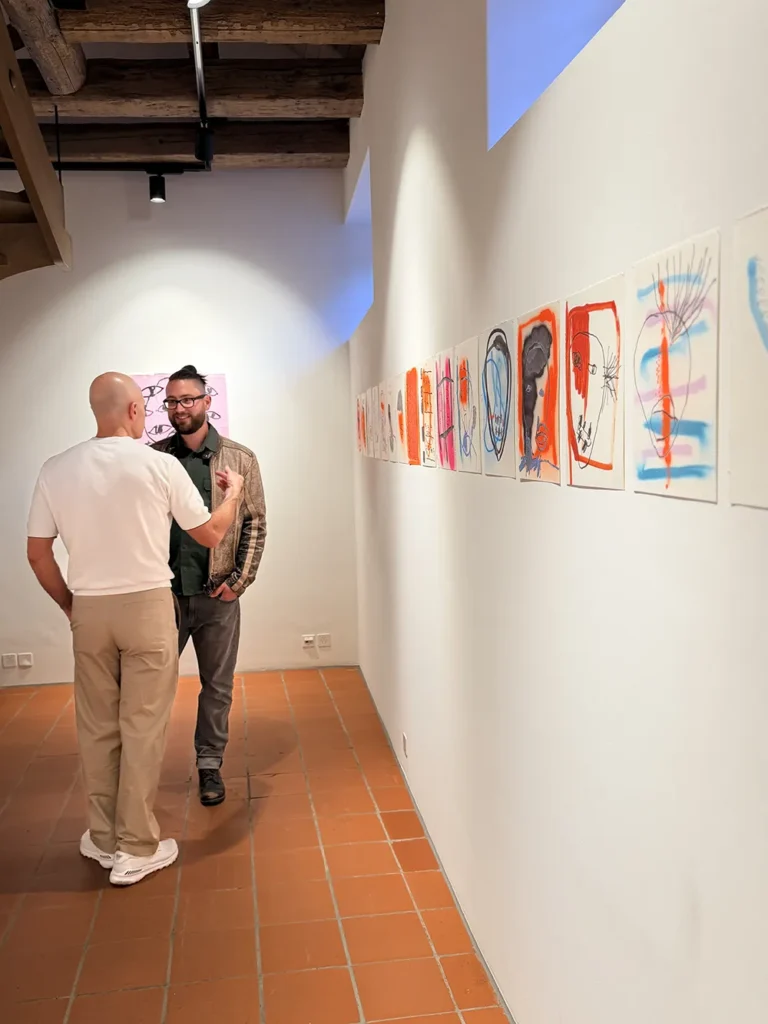 Vernissage und Art Party ECHOES OF THE SURFACE Attila Wittmer KUNSThouse H3o Zürich