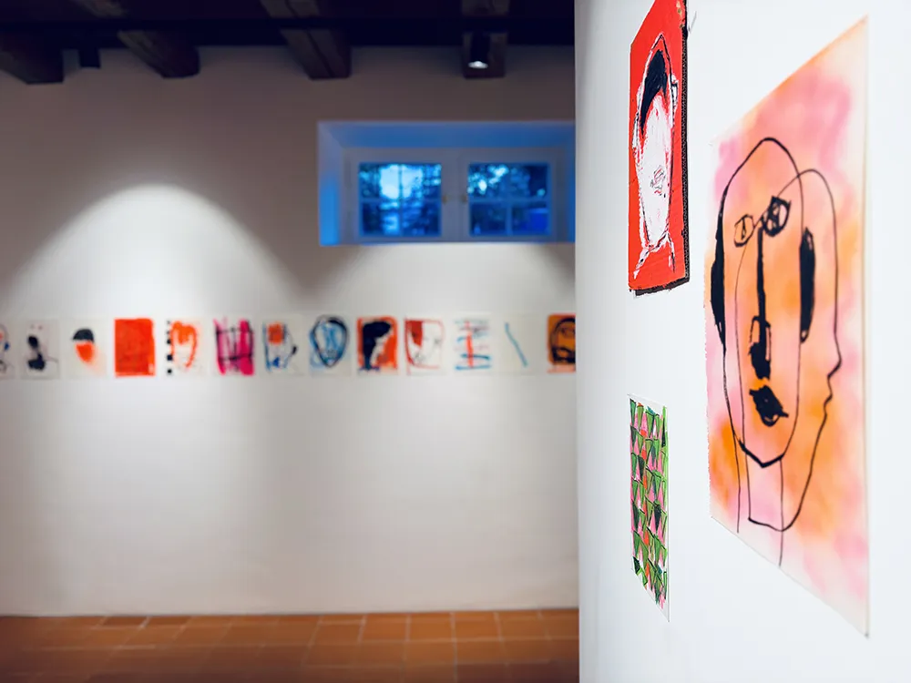 Vernissage und Art Party ECHOES OF THE SURFACE Attila Wittmer KUNSThouse H3o Zürich