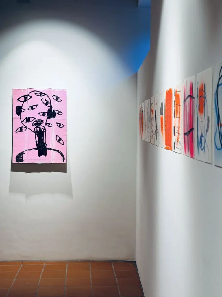 Vernissage und Art Party ECHOES OF THE SURFACE Attila Wittmer KUNSThouse H3o Zürich