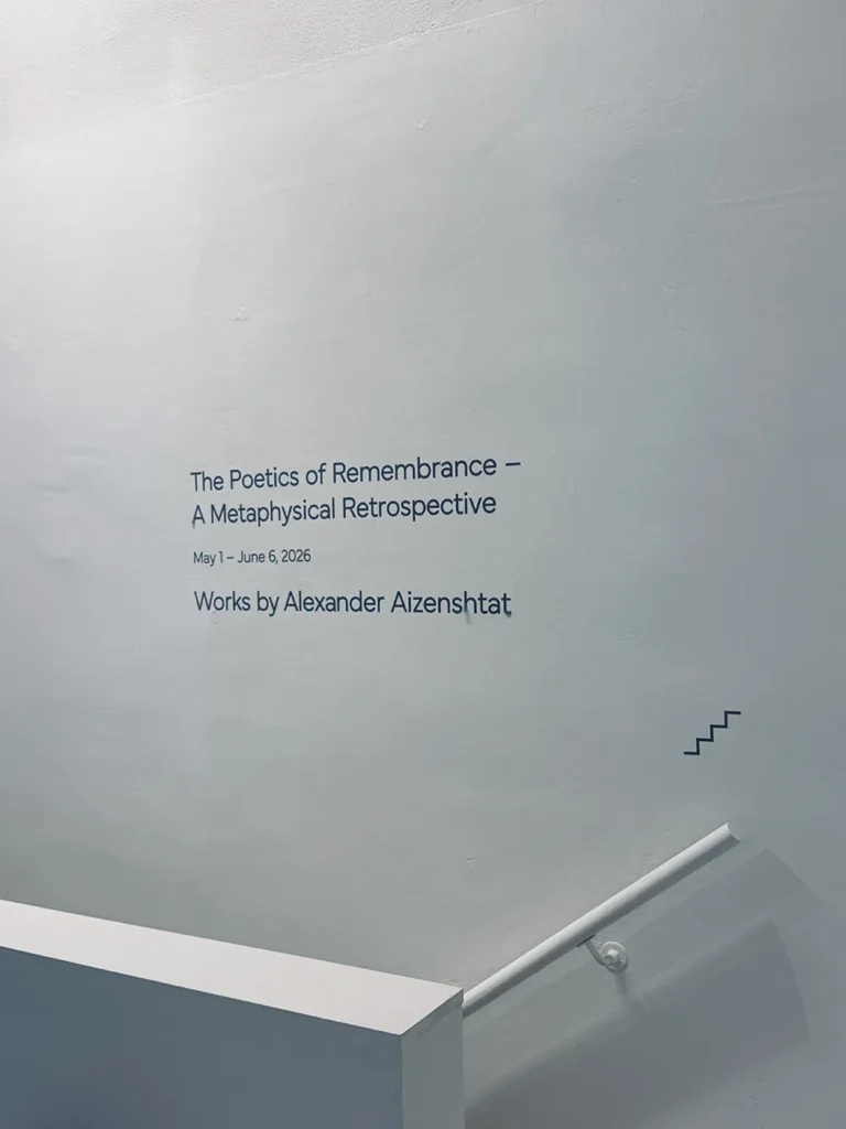 The Poetics of Remembrance – Alexander Aizenshtat in der Pascal Robert Gallery Zürich