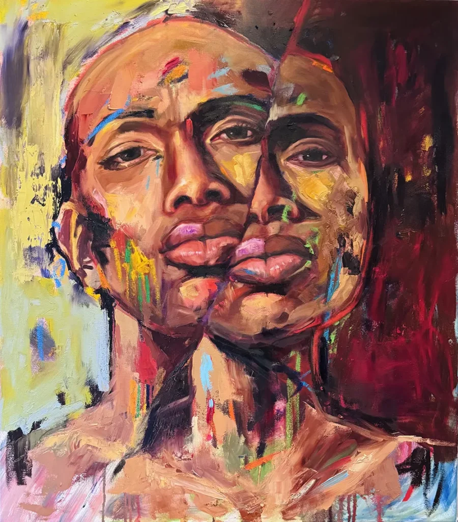 Danielle Creme Mirror Mirror on the Wall 70x80cm Oil on canvas 2026