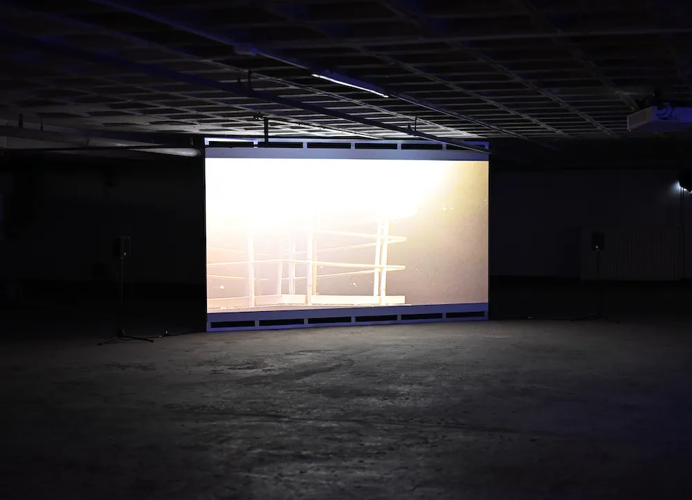Jonas Fries Straight in Circles Video Kunstraum Potsdamer Strasse Berlin