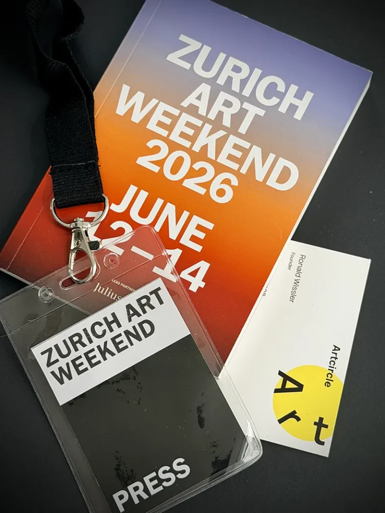 Zurich Art Weekend 2026