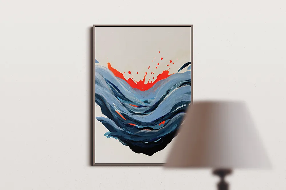 Kim Luginbühl Dont forget to dance 40x50cm n waves Serie