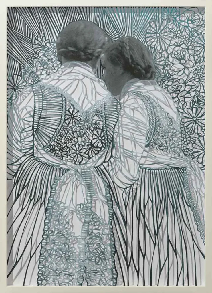 Renata Kos Cutout Katholische TrachtIn Mardorf