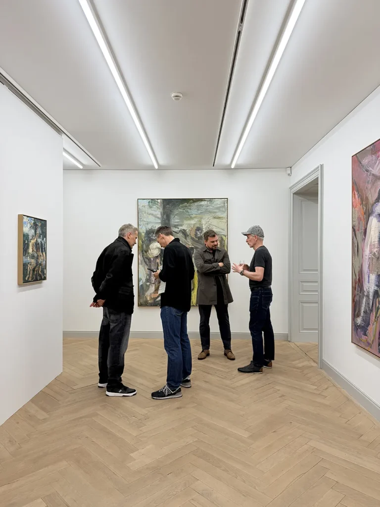 Vernissage Andy Denzler in der Galerie Peter Kilchmann Zürich