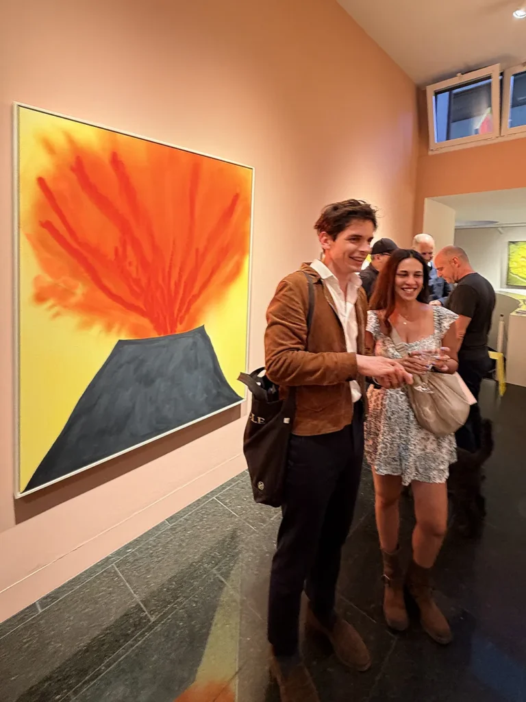 Vernissage YELLOW Lea Bischofberger Gallery Zürich