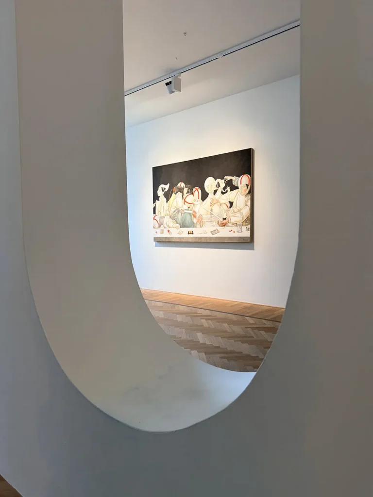 Vernissage THIS SIDE OF THE MOUNTAIN, THE OTHER SIDE OF THE WATER Galerie Fabian Lang Xiao Guo Hui