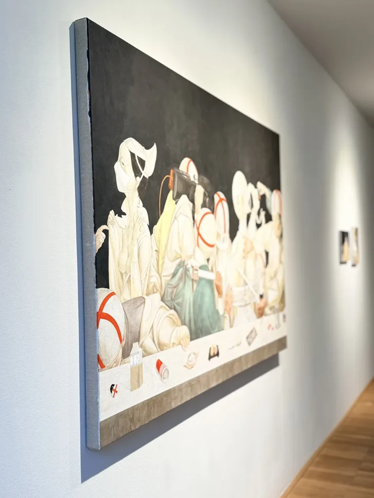 Vernissage THIS SIDE OF THE MOUNTAIN, THE OTHER SIDE OF THE WATER Galerie Fabian Lang Xiao Guo Hui