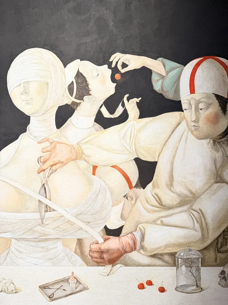 Vernissage THIS SIDE OF THE MOUNTAIN, THE OTHER SIDE OF THE WATER Galerie Fabian Lang Xiao Guo Hui