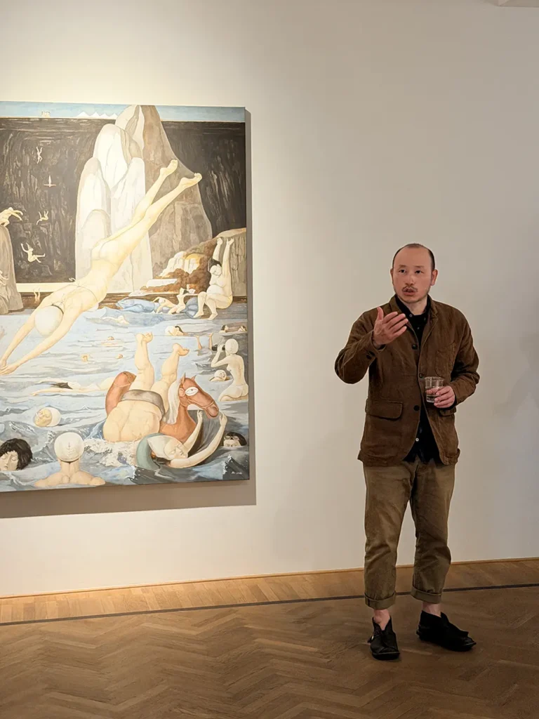 Vernissage THIS SIDE OF THE MOUNTAIN, THE OTHER SIDE OF THE WATER Galerie Fabian Lang Xiao Guo Hui