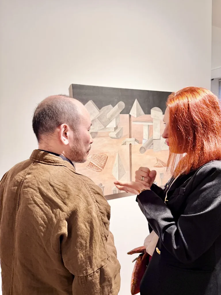 Vernissage THIS SIDE OF THE MOUNTAIN, THE OTHER SIDE OF THE WATER Galerie Fabian Lang Xiao Guo Hui