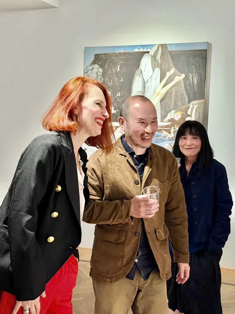 Vernissage THIS SIDE OF THE MOUNTAIN, THE OTHER SIDE OF THE WATER Galerie Fabian Lang Xiao Guo Hui