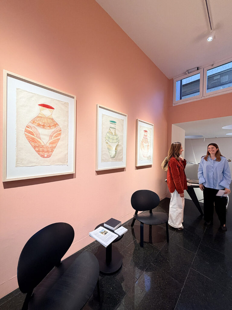 Lea Bischofberger Gallery Vernissage JASMIN BLASCO VESSELS