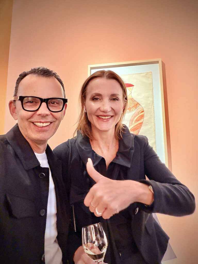 Lea Bischofberger Gallery Vernissage JASMIN BLASCO VESSELS