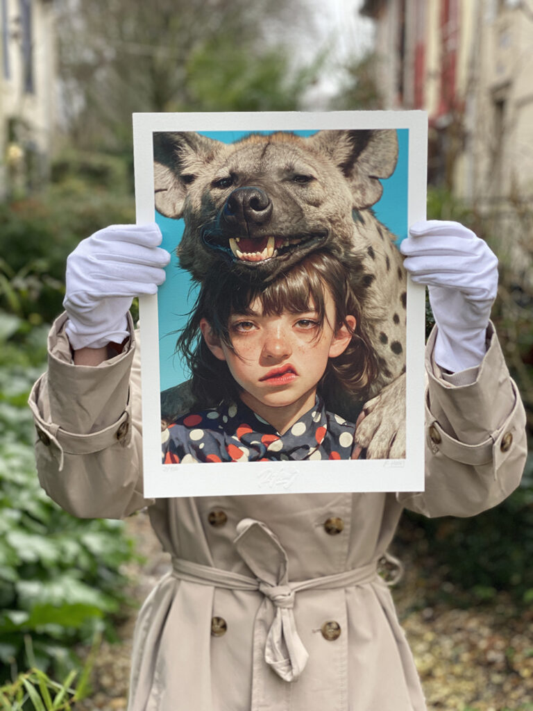 HAI Spunk by Roger Haus, giclée print on paper, available in different formats