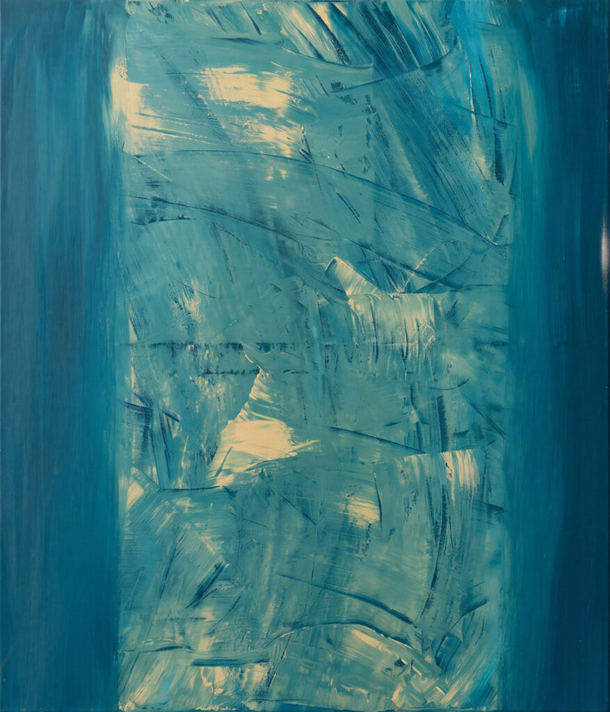 Calm Blue	Horizontes	Acryl auf Leinwand	70 x 60 cm	2024