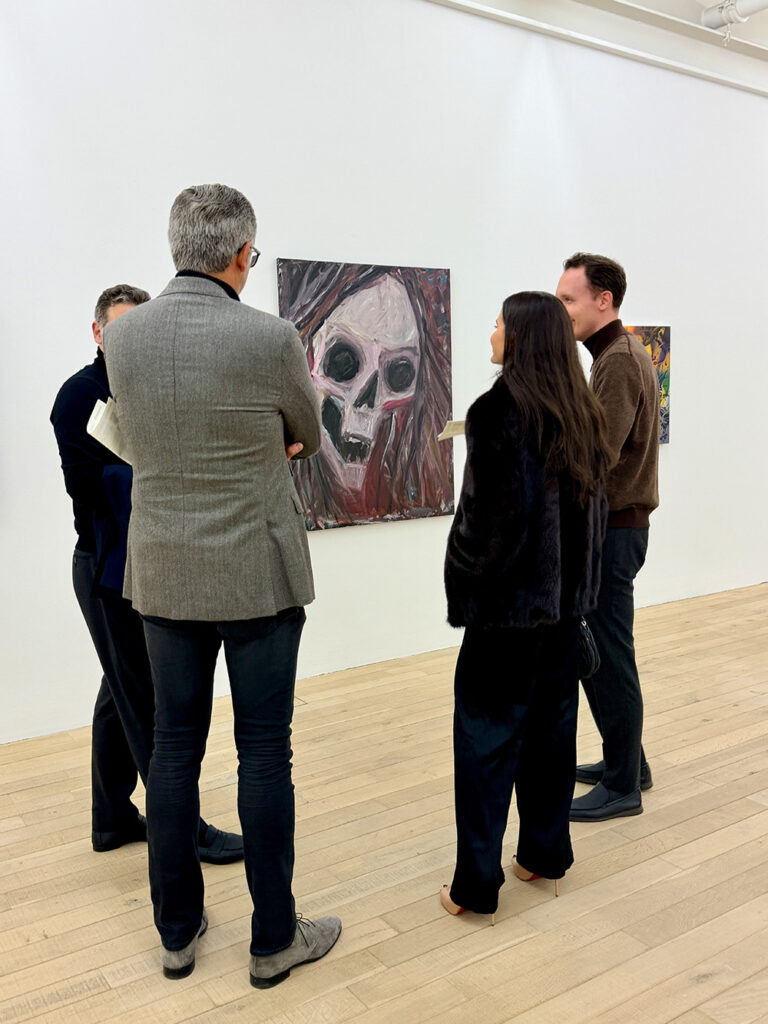 Galerie Peter Kilchmann Walter Vernissage Grab und Beyond Visible Reality