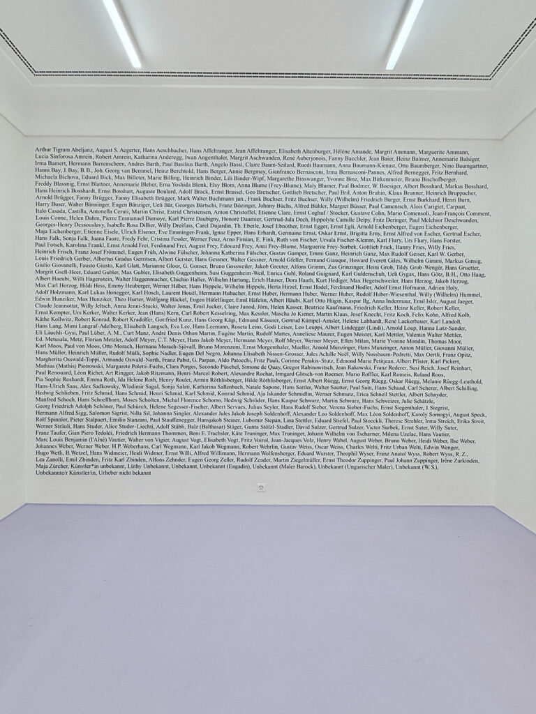 Ausstellung «In der Sonne sitzen» im Helmhaus Zürich