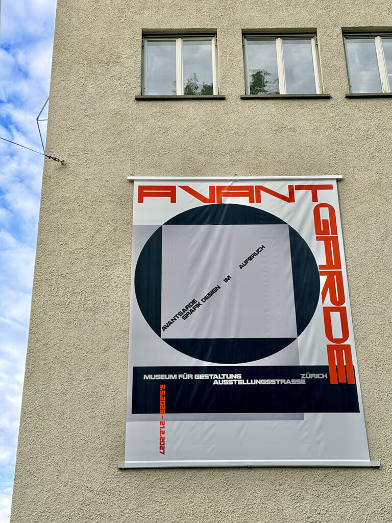 Museum für Gestaltung Zürich 2026 Plakatausstellung AVANTGARDE -Grafikdesign im Aufbruch