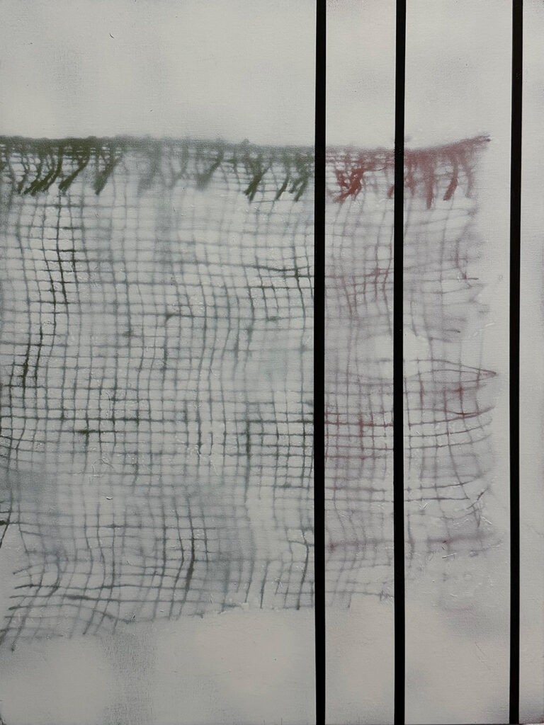 Phil Lofthouse Veil, 2026 Oil & acrylic on panel 30 x 40 cm
