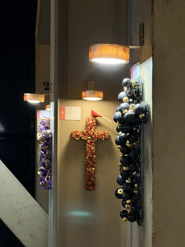 Ausstellung Vernissage «Sacred Pop Art» Jeanine Merz und Christian Breitschmid im Zürcher SiloSilo