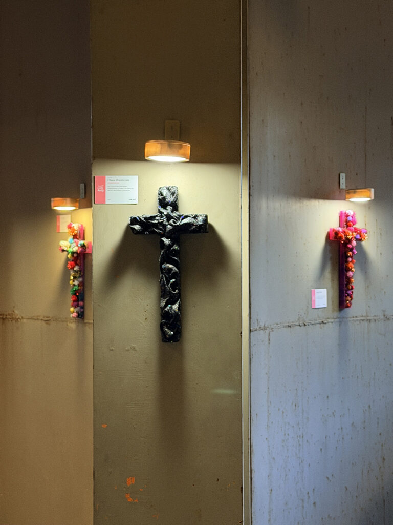 Ausstellung Vernissage «Sacred Pop Art» Jeanine Merz und Christian Breitschmid im Zürcher SiloSilo