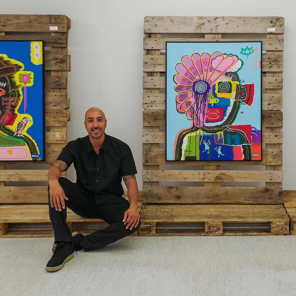 Christopher Barry 8 Artist Portrait