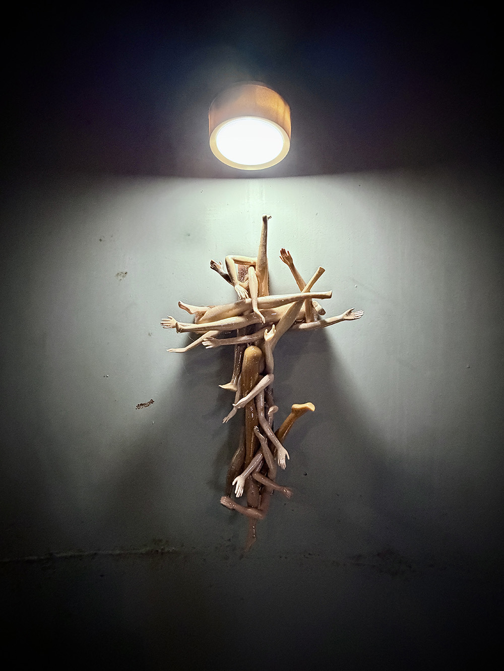 Ausstellung Vernissage «Sacred Pop Art» Jeanine Merz und Christian Breitschmid im Zürcher SiloSilo